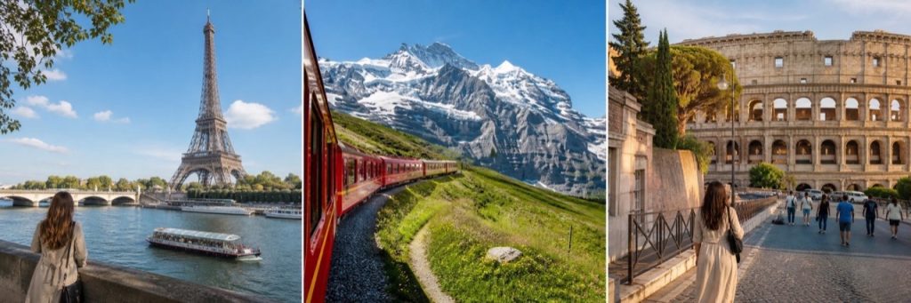 A First Schengen Tour: Paris, Switzerland and Italy — travel story photograph